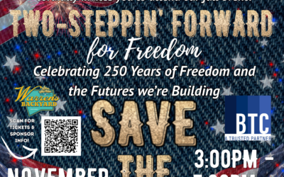 Two Steppin’ Forward for Freedom